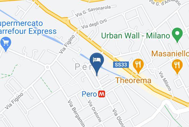 Bnbook Olona Fiera Milano Map