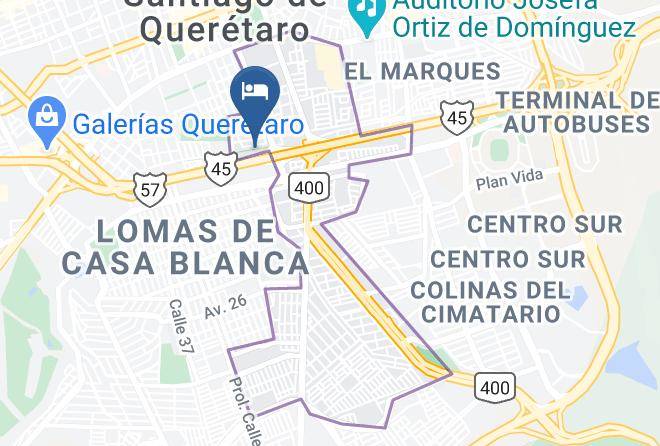 Santiago De Queretaro - Bnl Hotel Queretaro Maps
