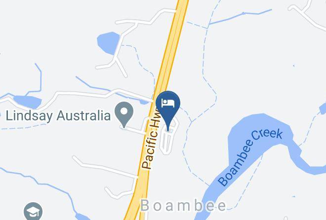 Coffs Harbour - Boambee Palms Holiday And Accommodation Park Maps