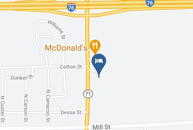 Morgan - Boarders Inn & Suites By Cobblestone Hotels Brush Maps