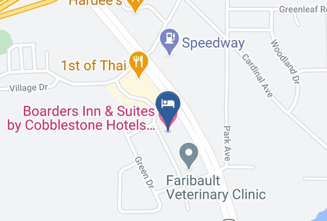 Rice - Boarders Inn & Suites By Cobblestone Hotels Faribault Maps