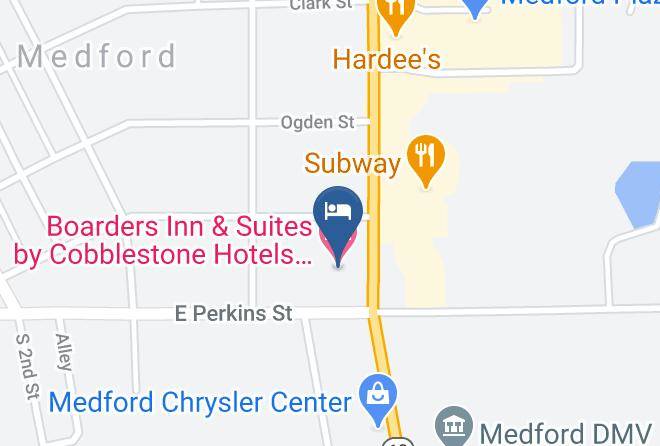 Taylor - Boarders Inn & Suites By Cobblestone Hotels Medford Maps