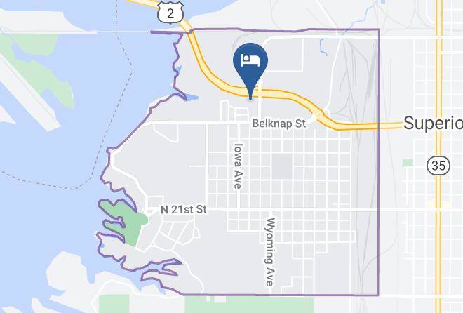 Douglas - Boarders Inn & Suites By Cobblestone Hotels Superior Duluth Maps