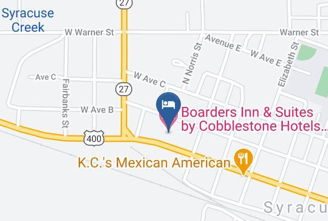 Hamilton - Boarders Inn & Suites By Cobblestone Hotels Syracuse Maps