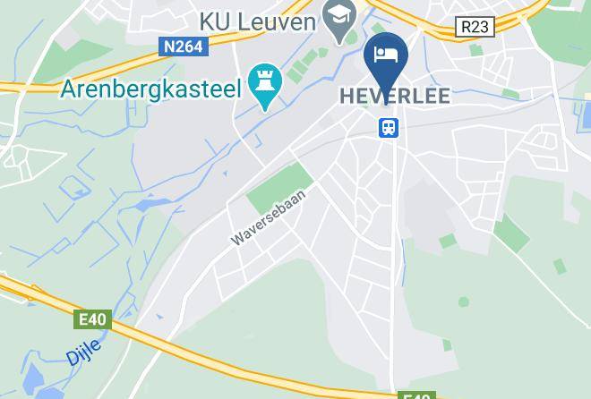 Flemish Brabant - Boardhousing Aparthotel Maps