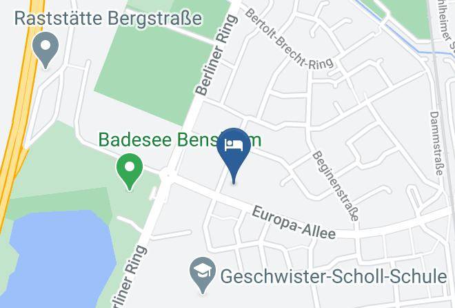 Bergstrase - Alleehotel Europa Maps