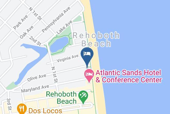 Sussex - Boardwalk Plaza Hotel Maps
