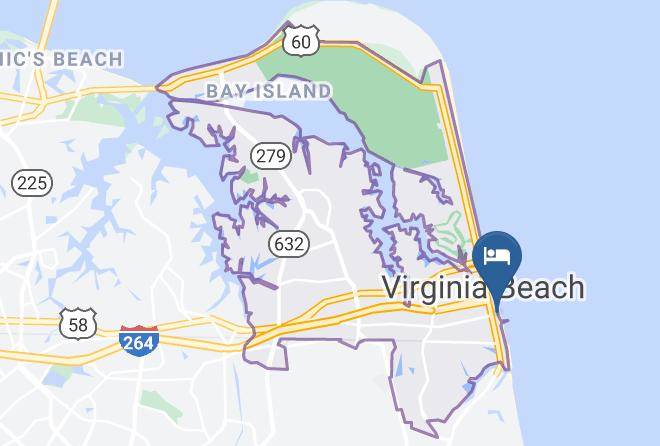 Virginia Beach City - Boardwalk Resort And Villas By Diamond Resorts Maps