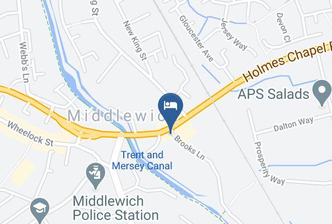 Cheshire East - Boars Head Hotel Maps