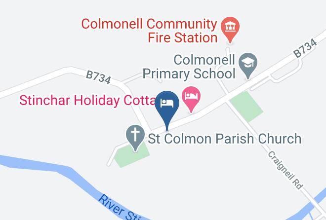 South Ayrshire - Boars Head Hotel Maps