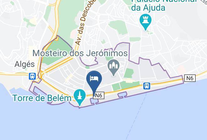 Lisbon - Boat At Lisbon Maps