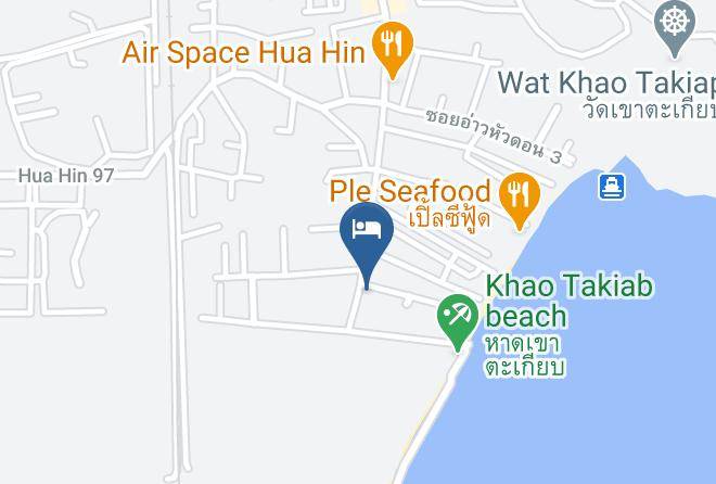 Boat Lodge Resort Hua Hin Map