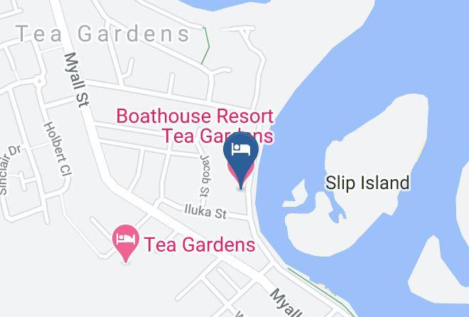 Mid Coast - Boathouse Resort Tea Gardens Maps
