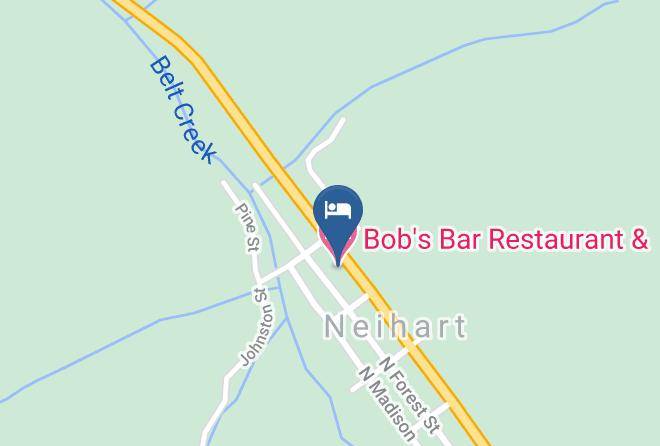 Cascade - Bob's Bar Restaurant & Motel Maps