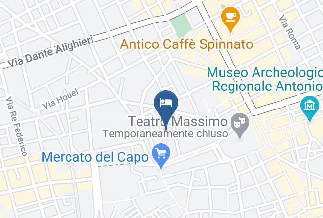 Palermo - Bobnb Bed And Breakfast Maps