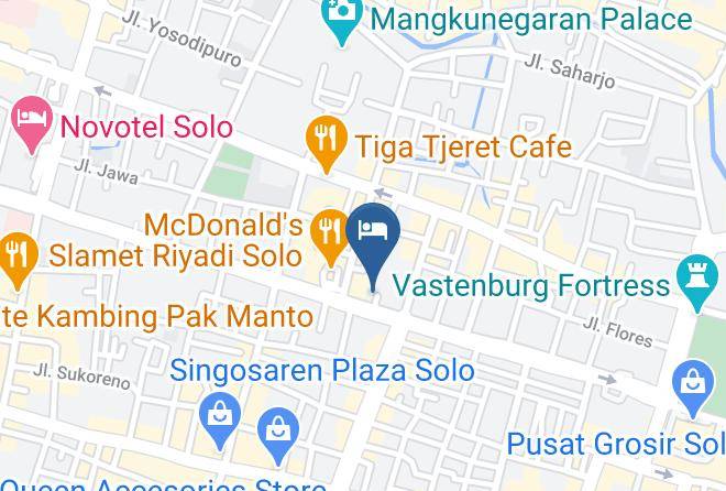 Surakarta - Bobobox Pods Solo Slamet Riyadi Maps