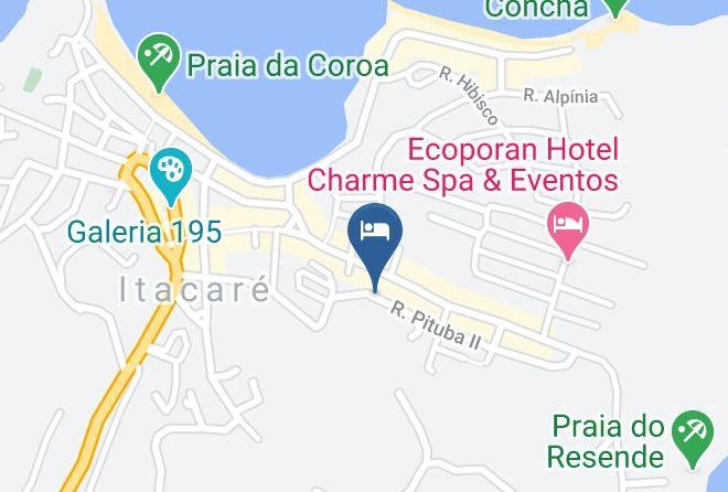 Itacare - Boca Preta Maps
