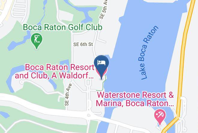 Palm Beach - The Boca Raton Beach Club Maps