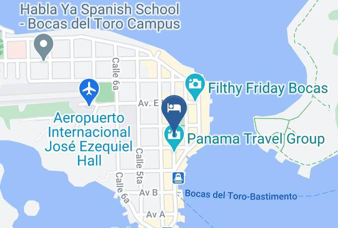 Bocas Del Toro - Bocas Reef Hotel Maps