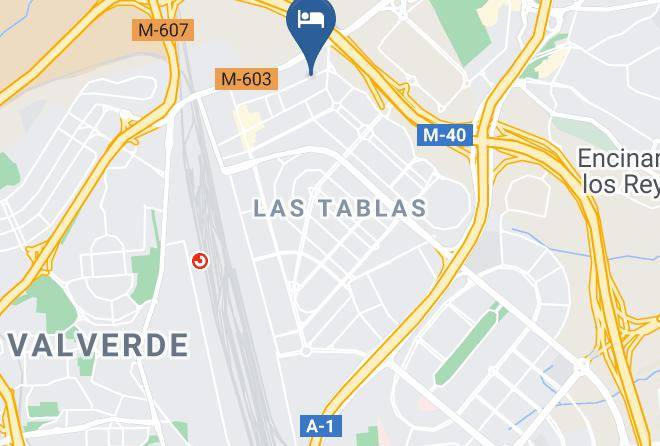 Madrid - Bocatas Y Mas Las Tablas Maps