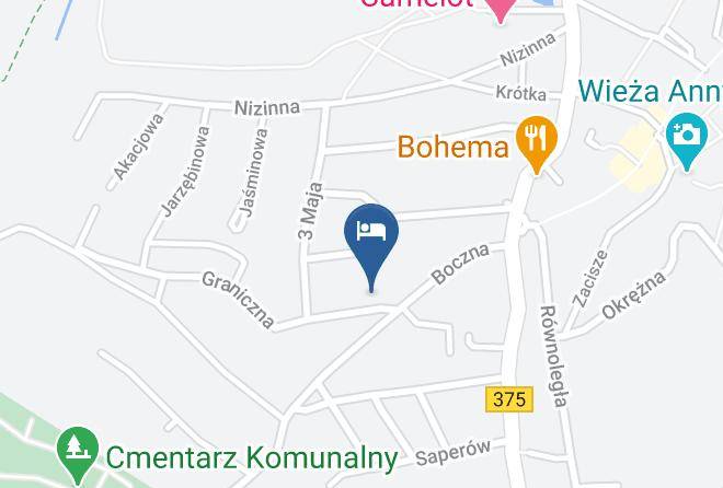 Walbrzyski - Boczna 5a Noclegi Szczawno Zdroj Maps