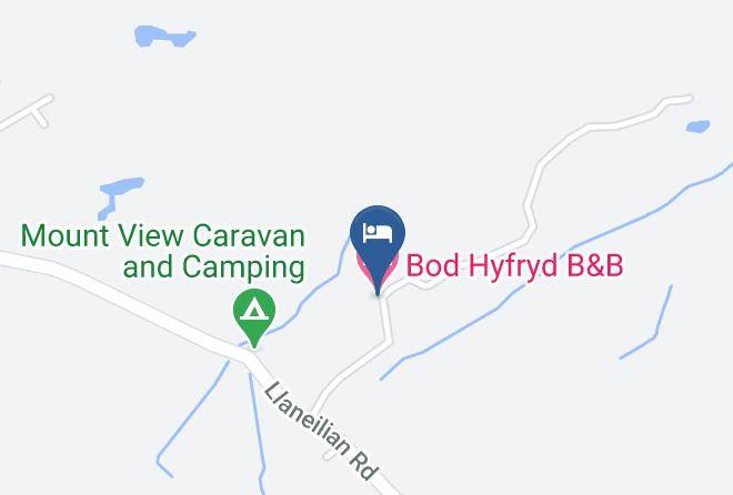 Isle Of Anglesey - Bod Hyfryd B&b Maps