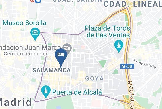 Madrid - Bodas Y Celebraciones Gran Hotel Velazquez Maps