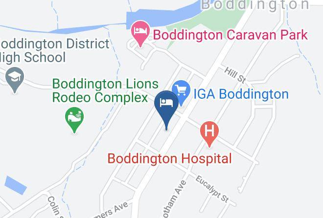 Boddington - Boddington Hotel Maps