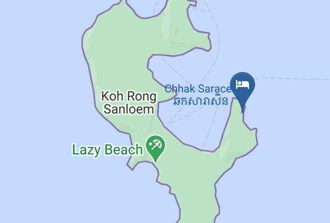 Preah Sihaknuk Town - Bodega Resort Maps