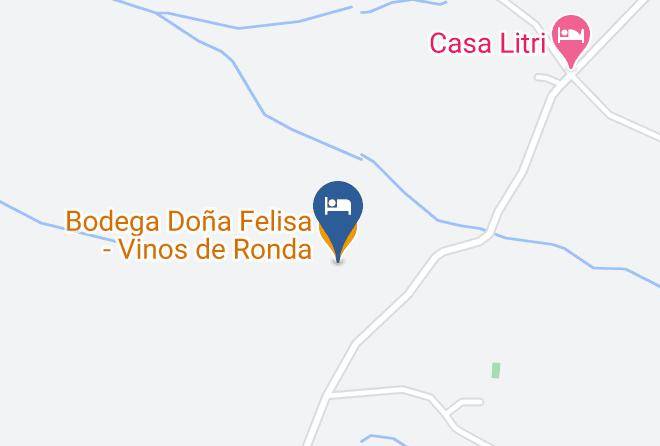 Malaga - Bodega Dona Felisa Vinos De Ronda Maps