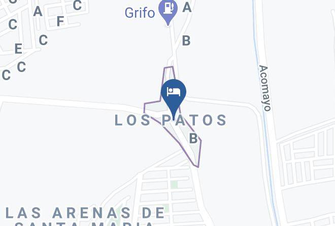 Ica - Bodega El Huarango Hotel Maps