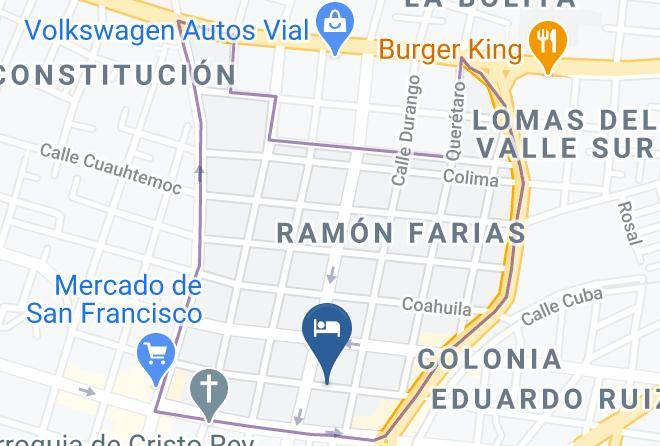 Uruapan - Bodega Hotel La Fuente Maps