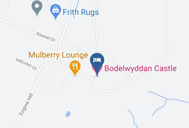 Bodelwyddan Castle Hotel Map