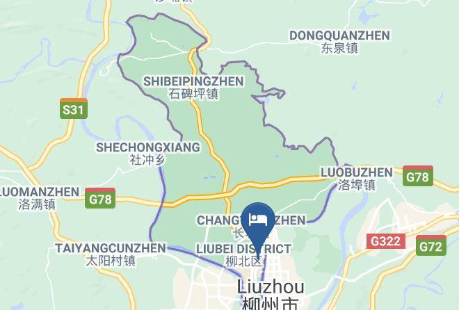 Liuzhou - Bodeng Hotel Maps