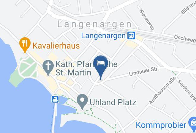 Bodenseekreis - Bodensee Pension Kleine Welt Langenargen Maps