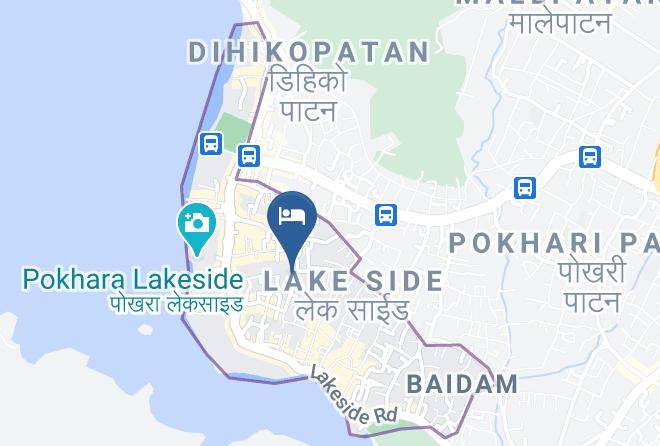 Pokhara - Bodhi Suites Boutique Hotel And Spa Maps