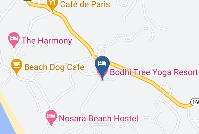 Nicoya - Bodhi Tree Yoga Resort Maps