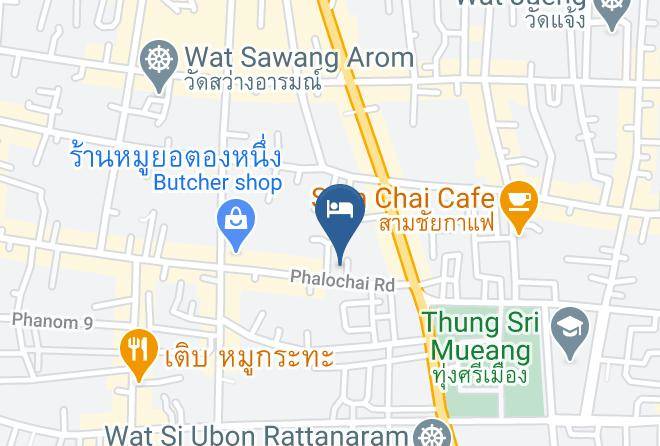 Amphoe Mueang Ubon Ratchathani - Bodin Hotel Maps