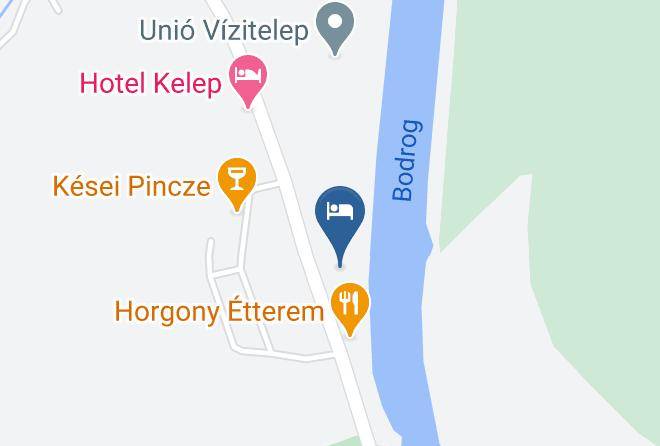 Tokaj - Bodrogzug Vendeghaz Maps