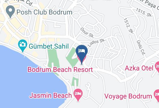 Bodrum - Bodrum Beach Resort Maps