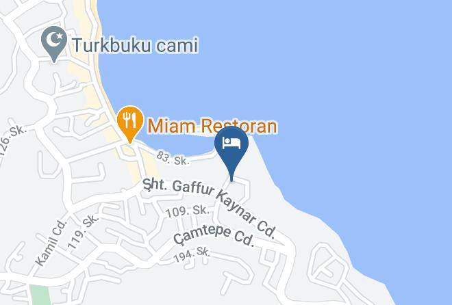 Turkbuku - Bodrum Turkbuku Kamping Maps