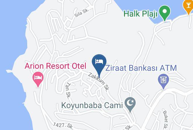 Bodrum - Bodrum Gumusluk Santafe Maps