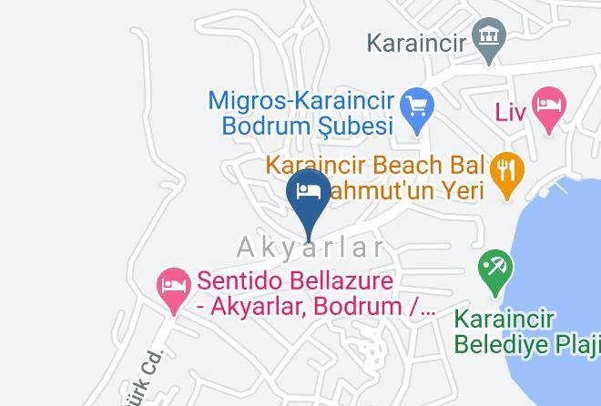 Akyarlar - Bodrum Imperial Hotel Maps