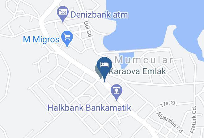 Bodrum - Bodrum Mumcular West Point Otel Restaurant Cafe Maps