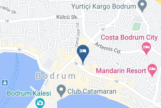 Bodrum - Bodrum Otel Maps