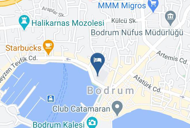 Bodrum - Bodrum Pasaj Hotel Maps