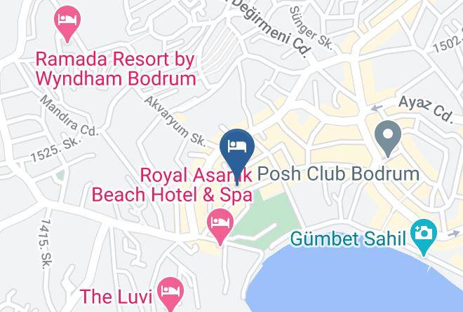 Bodrum - Bodrum Skylife Hotel Maps
