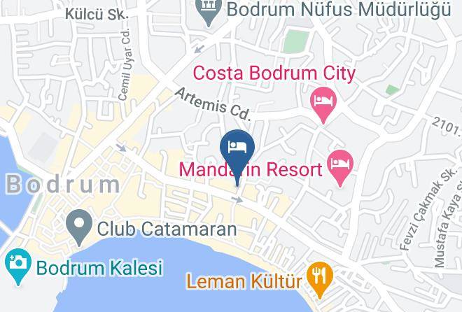 Bodrum - Tuna Pansiyon Maps