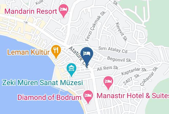 Bodrum - Bodrum Uyku Pansiyon Maps