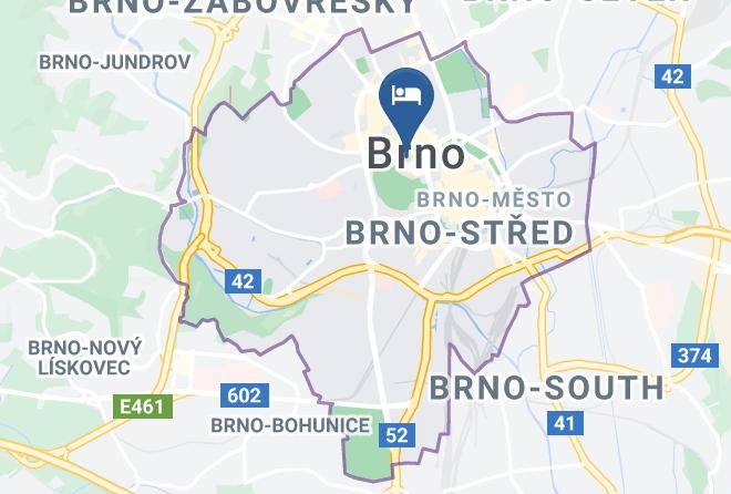 Brno - Body Penzion Maps